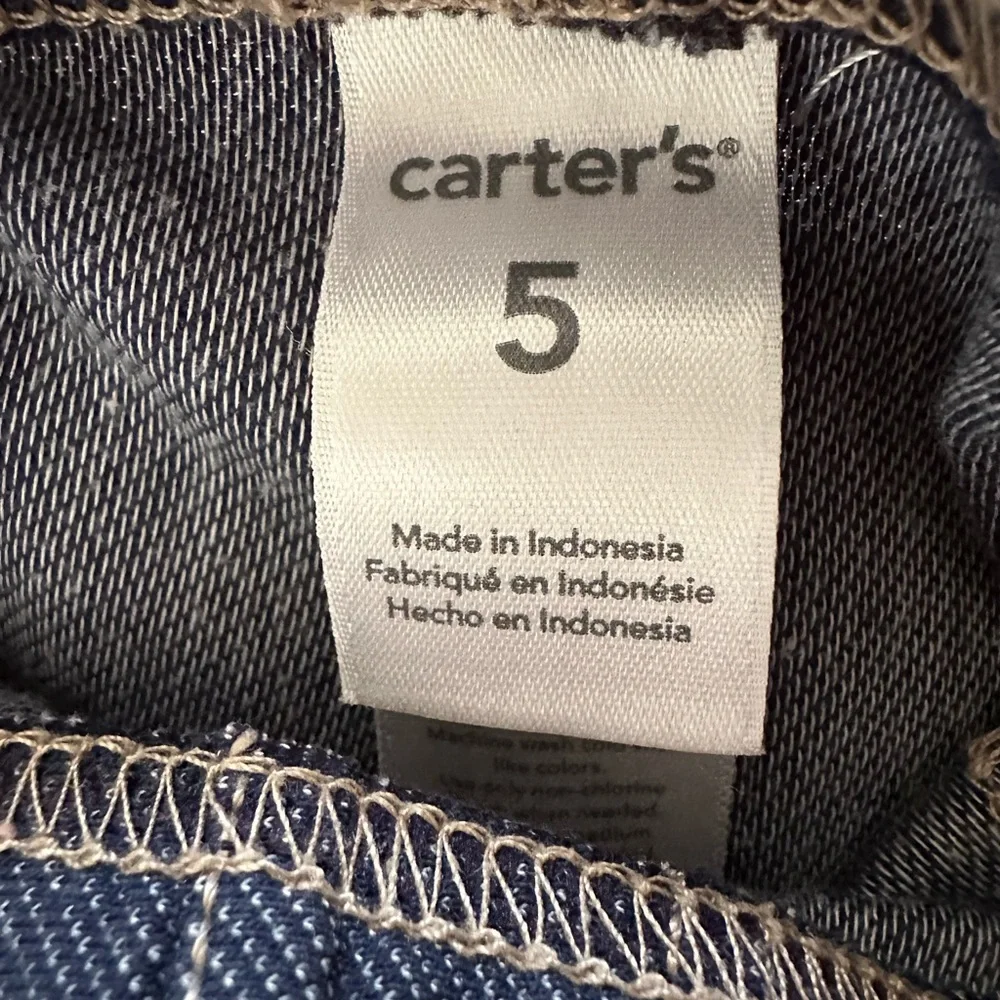 💙 Children’s place carters girls leggings blue size 5 pants bundle euc